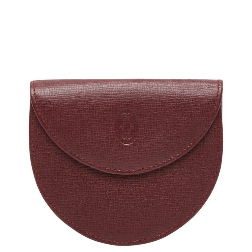 Cartier Must de Cartier Leather Coin Case